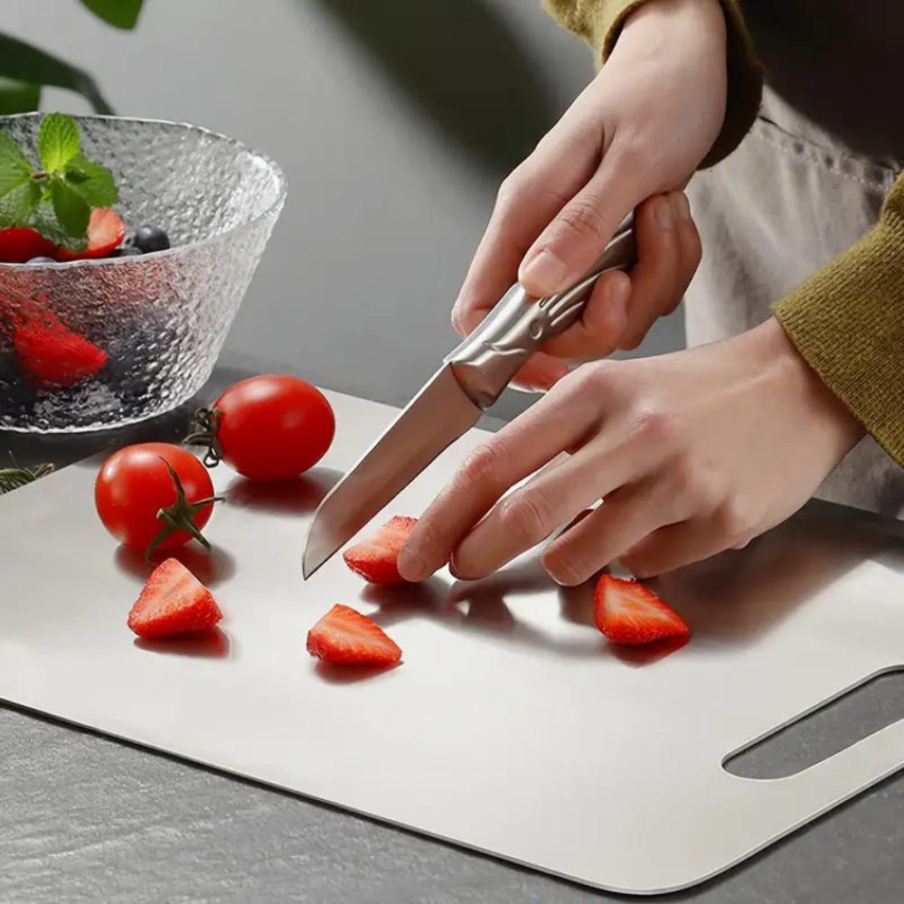 Durable Stainless Steel Cutting Board