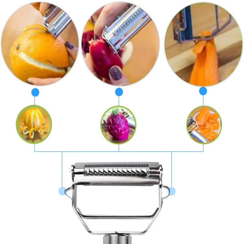 SliceMaster Plus | Multifunctional Vegetable Peeler