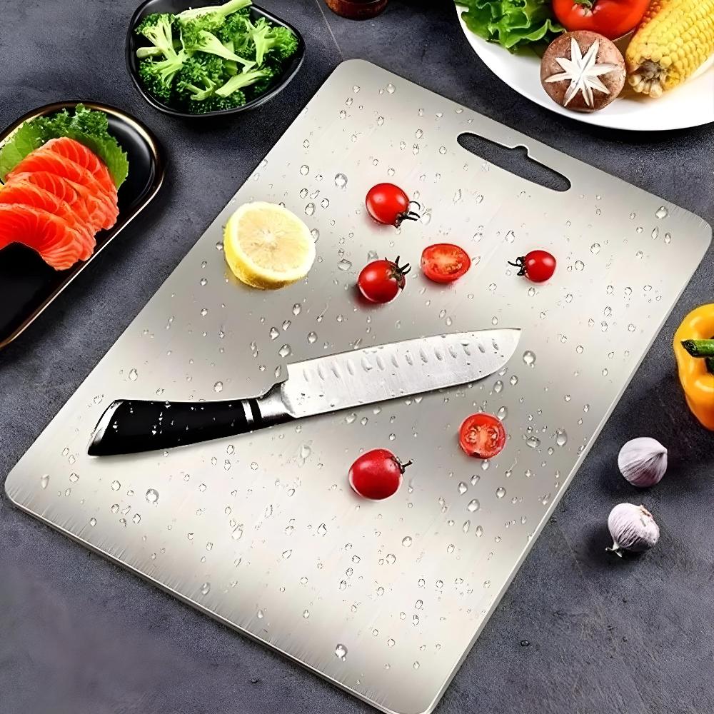 Durable Stainless Steel Cutting Board