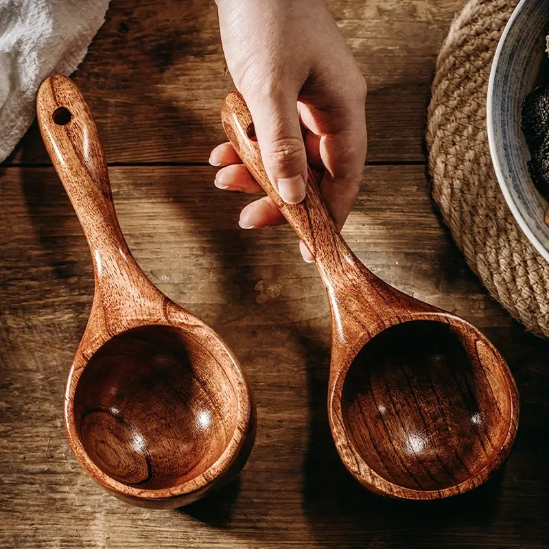 Large Wooden Multi-Purpose Scoop