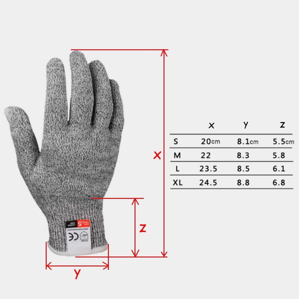 Durable Cut-Resistant Safety Gloves