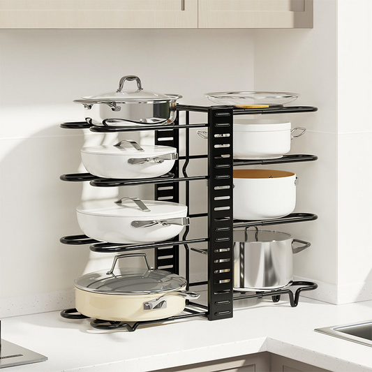 Space-Saving Pan Stack Organizer