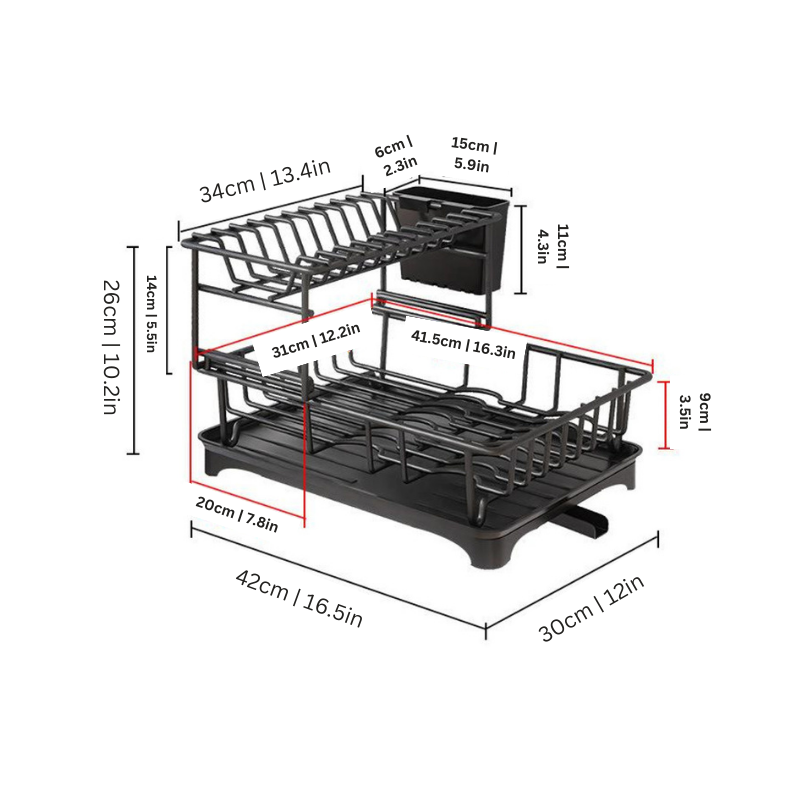 Ultimate Dish Rack | Durable & Stylish